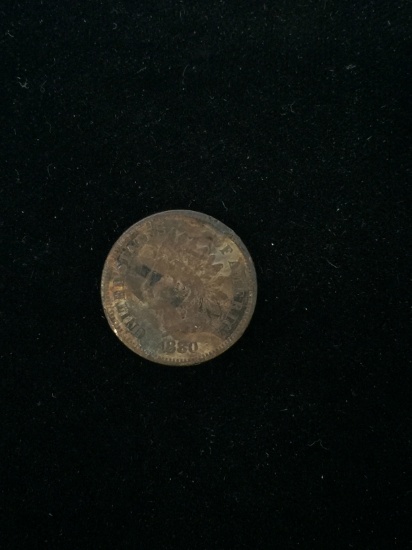 1880 United States Indian Head Penny Cent Coin