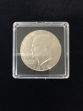 1972 United States Eisenhower Dollar in Collector Holder