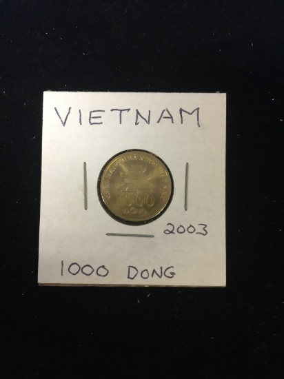 2003 Vietnam - 1,000 Dong - Foreign Coin in Holder
