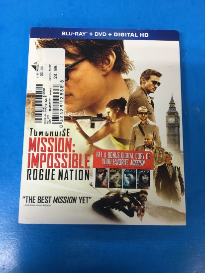 Mission Impossible: Rogue Nation Blu-Ray & DVD Combo Pack