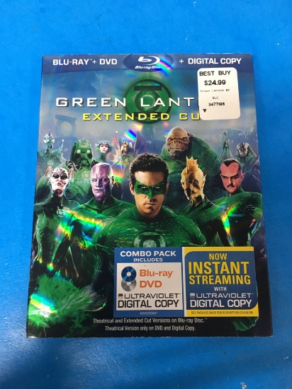 Green Lantern Blu-Ray & DVD Combo Pack