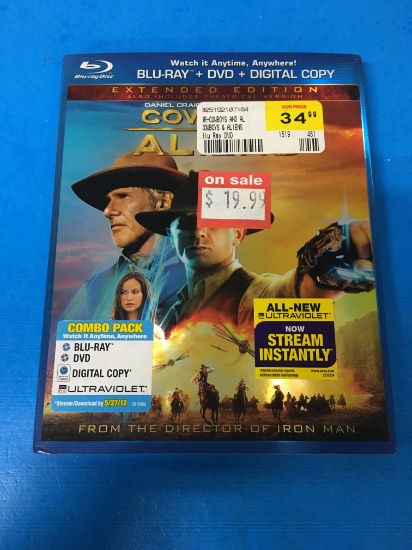 Cowboys & Aliens Blu-Ray & DVD Combo Pack