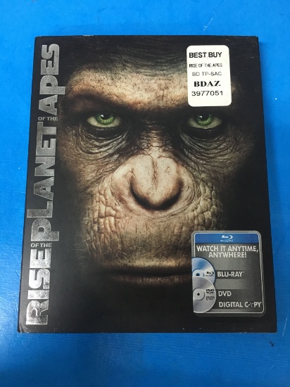 Rise of the Planet of the Apes Blu-Ray & DVD Combo Pack