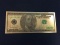 24K Gold Plated 1976 US $100 Franklin Bill Style Note
