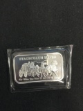 Stagecoach 1 Ounce .999 Fine Silver Dividable Bullion Bar