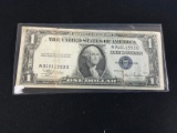 1935-C United States $1 Silver Certificate Currency Bill Note