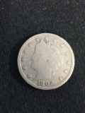 1902 United States Liberty V Nickel Coin