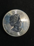RARE 2016 Canadian $5 Cougar 1 Ounce .9999 Fine Silver Bullion Coin