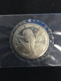 Uncirculated 1989 First Men on The Moon - Marshall Islands $5 Coin