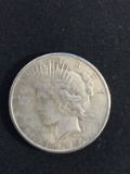 1925 United States Peace Silver Dollar - 90% Silver Coin