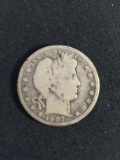 1907-D United States Barber Half Dollar - 90% Silver Coin