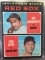 1971 Topps #176 Red Sox Rookie Stars - Bob Montgomery & Doug Griffin