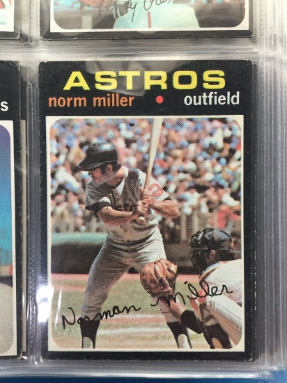 1971 Topps #18 Norm Miller Astros