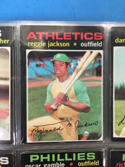 1971 Topps #20 Reggie Jackson Athletics
