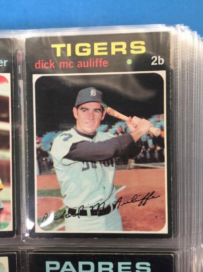 1971 Topps #3 Dick McAuliffe Tigers