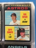 1971 Topps #102 Astros Rookie Stars - Ken Forsch & Larry Howard