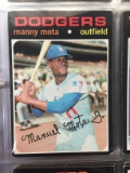 1971 Topps #112 Manny Mota Dodgers