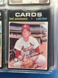 1971 Topps #117 Ted Simmons Cardinals