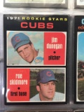 1971 Topps #121 Cubs Rookie Stars - Jim Dunegan & Roe Skidmore