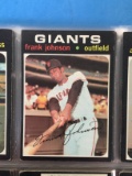 1971 Topps #128 Frank Johnson Giants