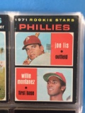 1971 Topps #138 Phillies Rookie Stars - Joe Lis & Willie Montanez