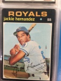 1971 Topps #144 Jackie Hernandez Royals