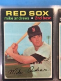 1971 Topps #191 Mike Andrews Red Sox