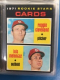1971 Topps #216 Cardinals Rookie Stars - Reggie Cleveland & Luis Melendez