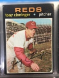 1971 Topps #218 Tony Cloninger Reds