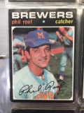 1971 Topps #22 Phil Roof Brewers