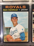 1971 Topps #221 Dave Morehead Royals