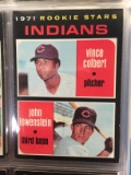 1971 Topps #231 Indians Rookie Stars - Vince Colbert & John Lowenstein