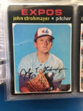 1971 Topps #232 John Strohmayer Expos