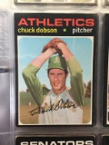 1971 Topps #238 Chuck Dobson Athletics