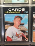 1971 Topps #239 Red Schoendienst Cardinals