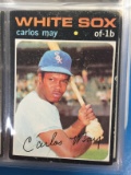 1971 Topps #243 Carlos May White Sox