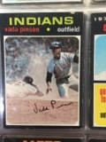 1971 Topps #275 Vada Pinson Indians