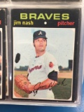 1971 Topps #306 Jim Nash Braves