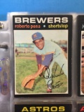 1971 Topps #334 Roberto Pena Brewers