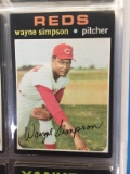 1971 Topps #339 Wayne Simpson Reds