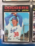1971 Topps #34 Sandy Vance Dodgers