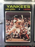 1971 Topps #382 Jake Gibbs Yankees