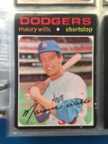 1971 Topps #385 Maury Wills Dodgers