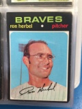 1971 Topps #387 Ron Herbel Braves