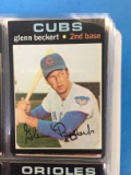 1971 Topps #390 Glenn Beckert Cubs