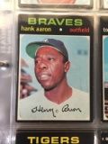 1971 Topps #400 Hank Aaron Braves
