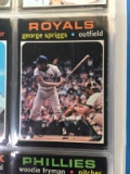 1971 Topps #411 George Spriggs Royals