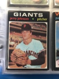1971 Topps #412 Jerry Johnson Giants