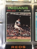 1971 Topps #454 Mike Paul Indians