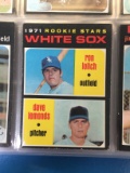 1971 Topps #458 White Sox Rookie Stars - Ron Lolich & Dave Lemonds